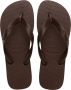 Havaianas Bruine Top Senses Slippers Brown - Thumbnail 1