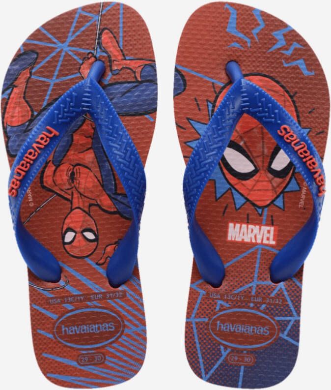 Havaianas Jongens Teenslipper Hav. Top Marvel II Ruby Red ROOD