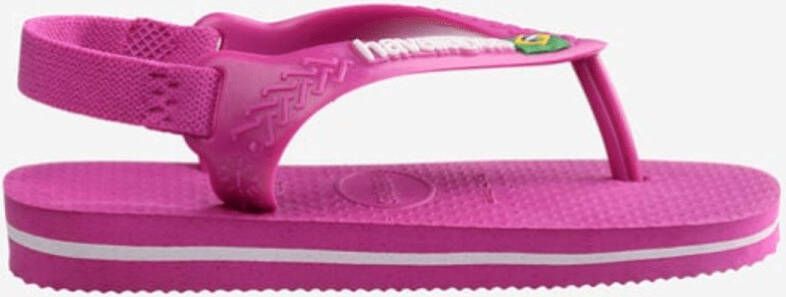 Havaianas Meisjes Baby Brasil Logo II Pink Flux White ROSE