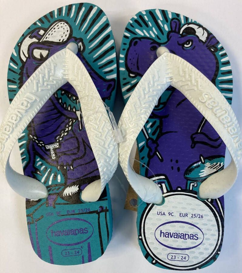 Havaianas Radical Teenslippers Kinderen Wildlife Groen