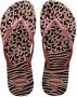 Havaianas SLIM ANIMALS MIX Black gold - Thumbnail 1