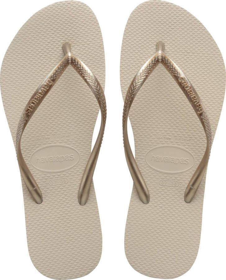 Havaianas Slim Teenslippers Dames Brown- Dames Brown