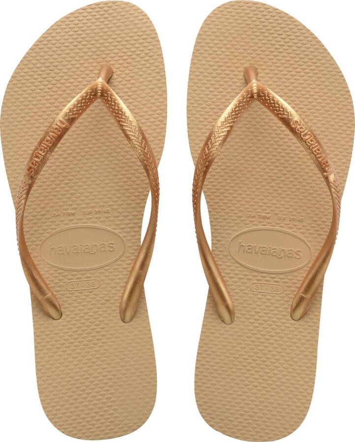 Havaianas Slim Dames Slippers Golden