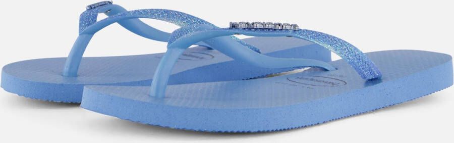 Havaianas SLIM GLITTER Blauw Dames Slippers