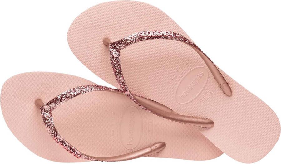 Havaianas Slim Glitter Flip Flops Dames Pink- Dames Pink