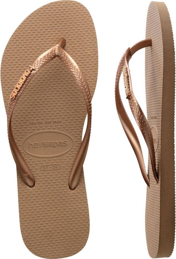 Havaianas SLIM Rosé Beige Dames Slippers