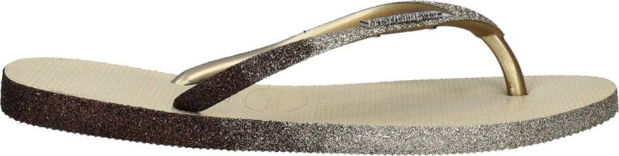 Havaianas Slim Sparkle Ii Dames Slippers Zand