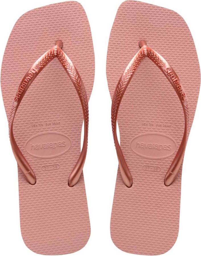 Havaianas Women's Slim Square Sandalen rood