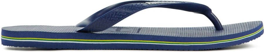 Havaianas Slippers Teenslippers Heren Brasil Logo Blauw