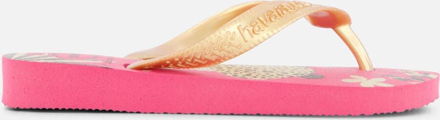 Havaianas Top Pets Slippers roze Rubber Dames