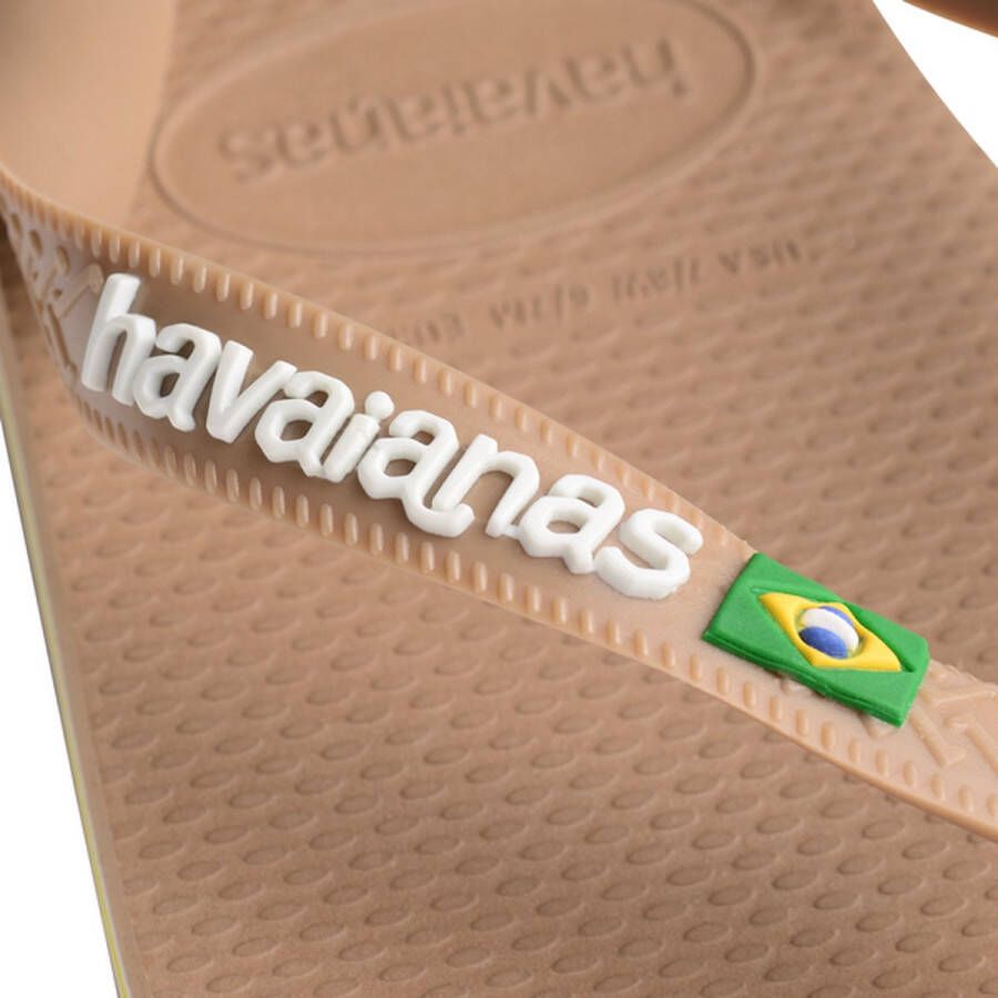 Havaianas Teenslippers Brasil Logo zomerschoen slippers poolslides met logo-opschrift - Foto 1