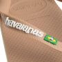 Havaianas Teenslippers Brasil Logo zomerschoen slippers poolslides met logo-opschrift - Thumbnail 1