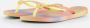 Havaianas Women's Slim Gradient Sunset Sandalen beige bruin - Thumbnail 1