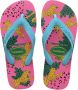 Havaianas Top Fashion Meisjes Slippers Pink Flux - Thumbnail 1