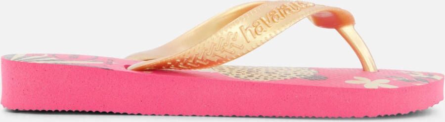 Havaianas Top Pets Slippers roze Rubber Dames