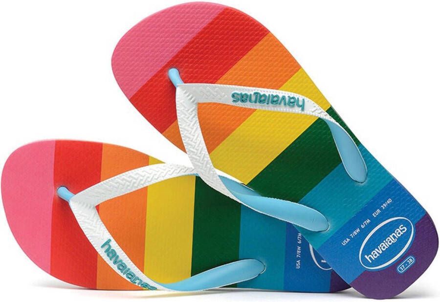 Havaianas Chanclas Brasil Top Pride Allover Blauw