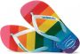 Havaianas Chanclas Brasil Top Pride Allover Blauw - Thumbnail 1