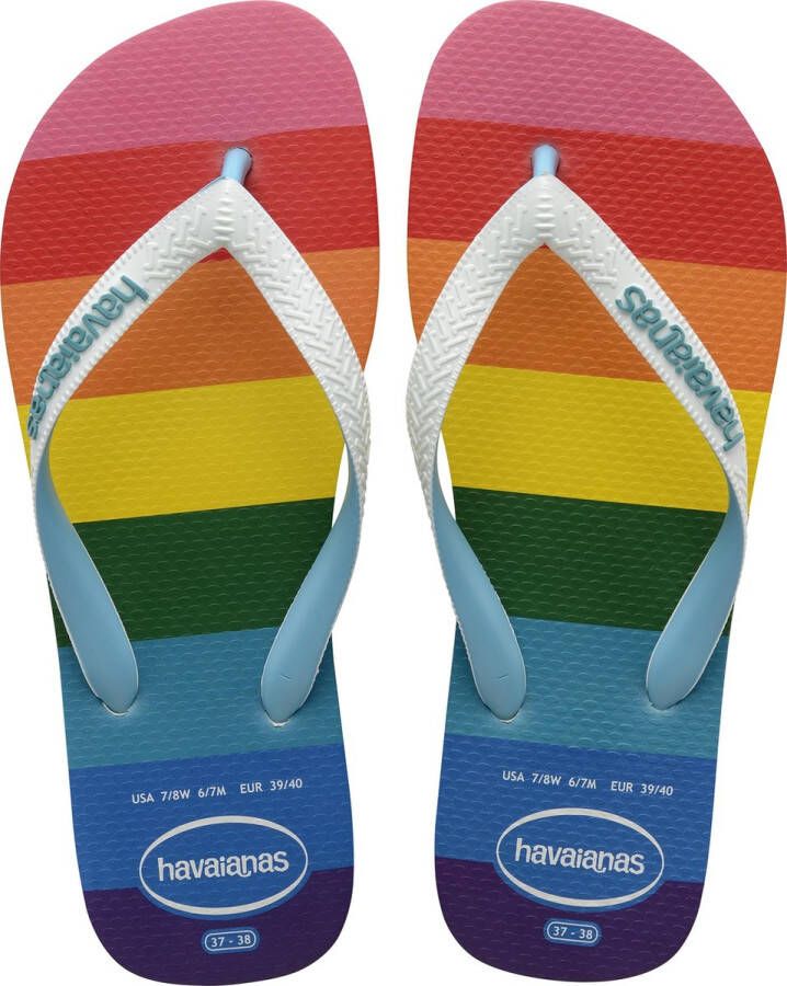 Havaianas Chanclas Brasil Top Pride Allover Blauw