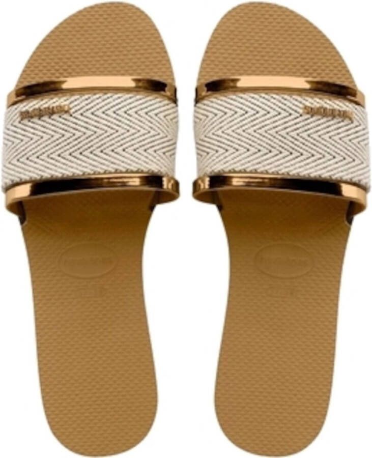 Havaianas You Trancoso Premium Dames Slippers 4146063-1856 Kleur Grijs