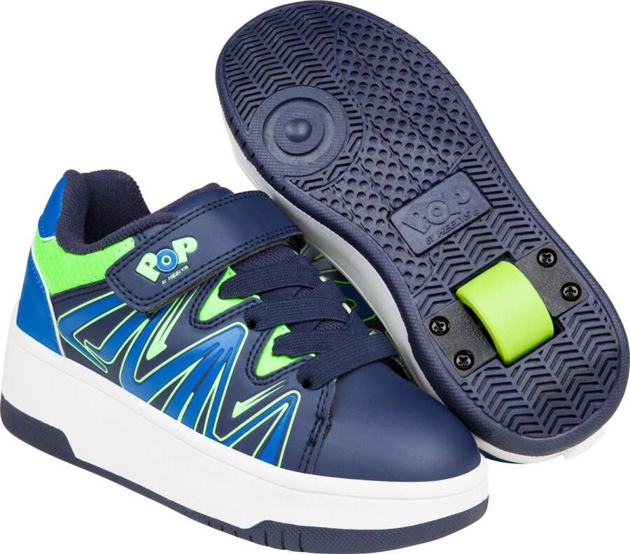 Heelys Pop Burst Sneakers voor Jongens Blauw Groen - Foto 1