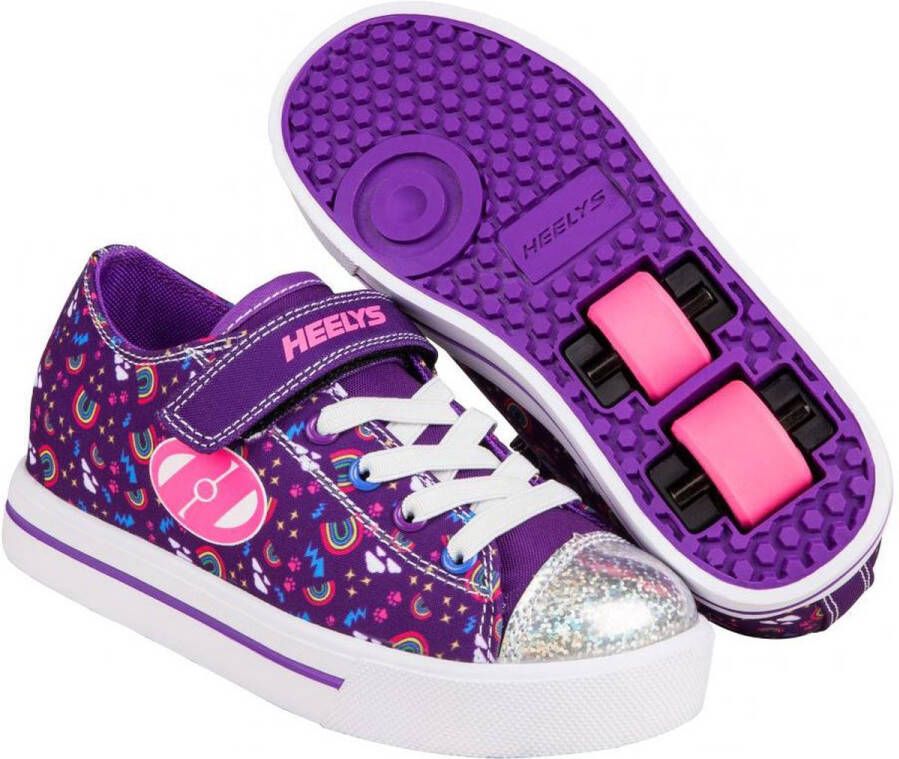 Heelys X2 Snazzy X2 Schoen Purple Multi Rainbow Kinderen