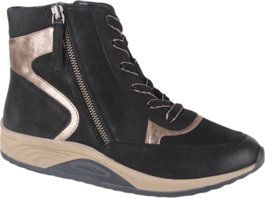 Helioform 296.001-0353-H dames veterboots sportief (5) zwart