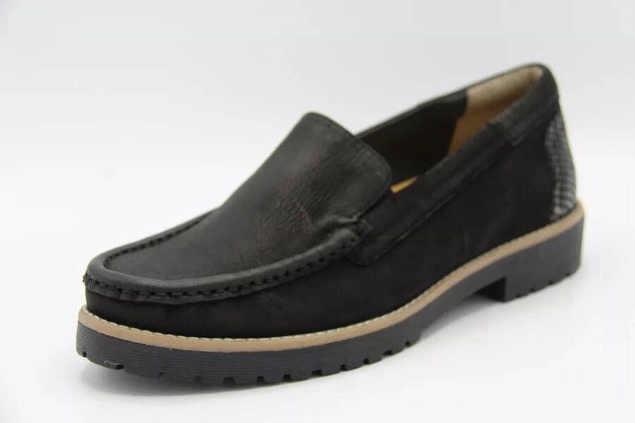 Helioform 308.004 Moccassin zwart H profielzool Kleur Zwart)