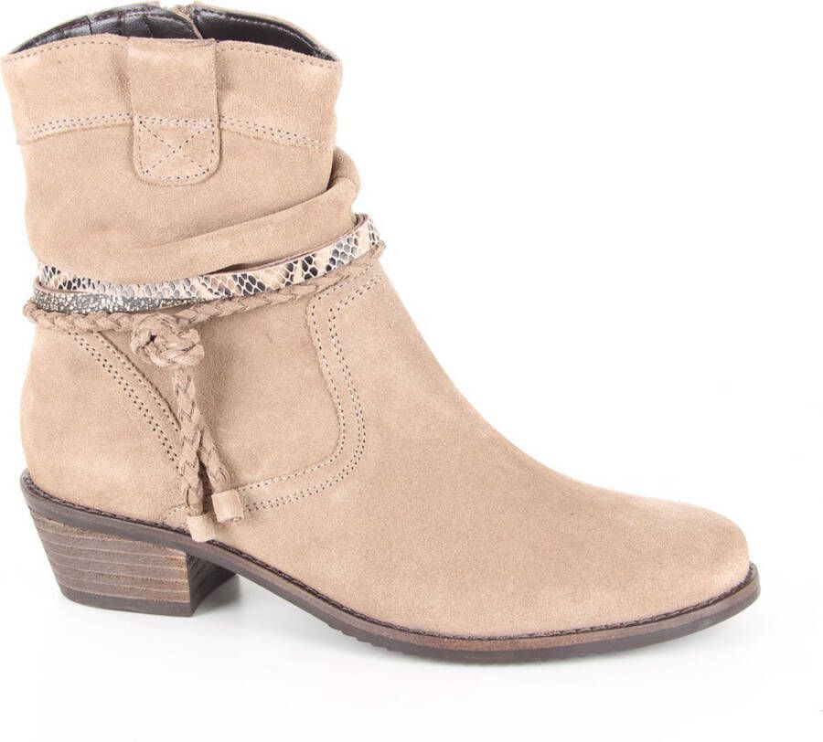 Helioform 584.001-0351-H dames enkellaarzen gekleed (5) beige