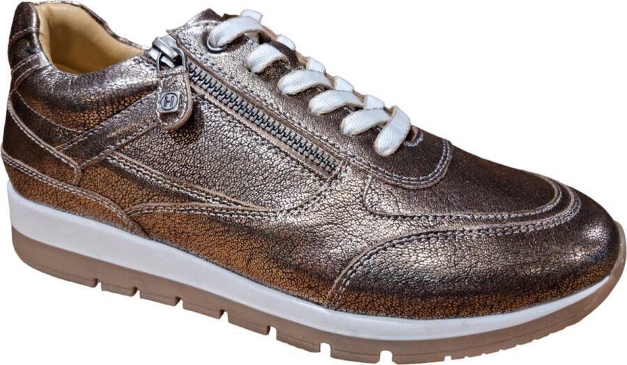 Helioform brons leer sneaker H leest art. 281.001