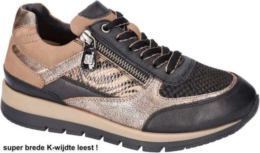 Helioform -Dames taupe sneakers