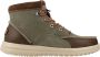 Hey Dude Ribfluwelen Kraag Veterschoenen Green Heren - Thumbnail 1