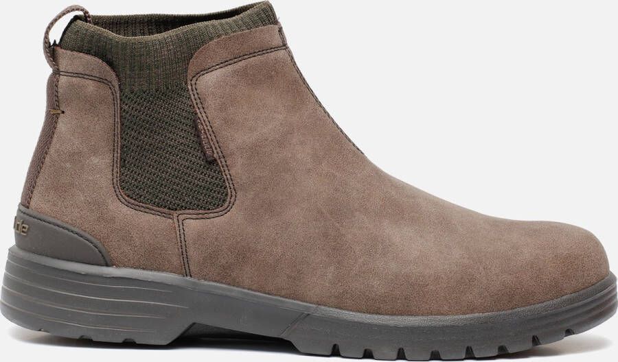 Hey Dude Chelsea boots Scott Grip suede bruin Heren