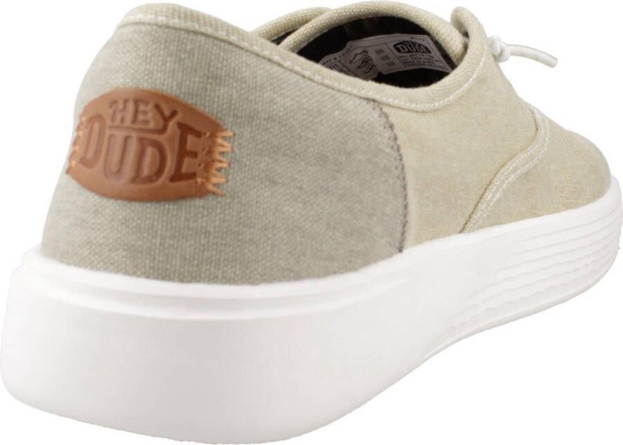 Hey Dude Conway Craft Linen Schoenen Beige Man