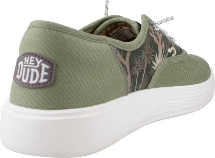 Hey Dude Woestijn Veterschoenen Green Heren