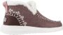 Hey Dude Denny Wool Faux Shearling Schoenen Bruin Vrouw - Thumbnail 3