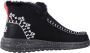 Hey Dude Denny Wool Faux Shearling Schoenen Zwart Vrouw - Thumbnail 2