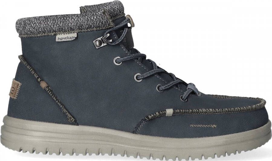 Hey Dude HEYDUDE Bradley Heren Boots Deep Blue | Blauw | Gerecycled Leer