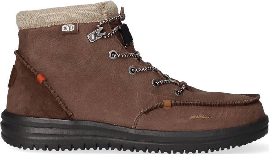 Hey Dude HEYDUDE Bradley Leather Heren Boots Brown