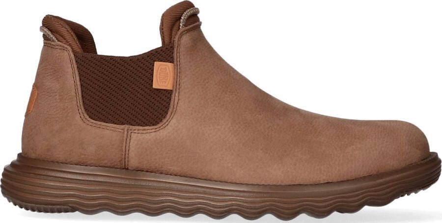 Hey Dude HEYDUDE Branson Craft Leather Heren Boots Brown