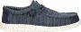 Hey Dude HEYDUDE Wally Stretch Sox heren mocassin Donkerblauw - Thumbnail 1