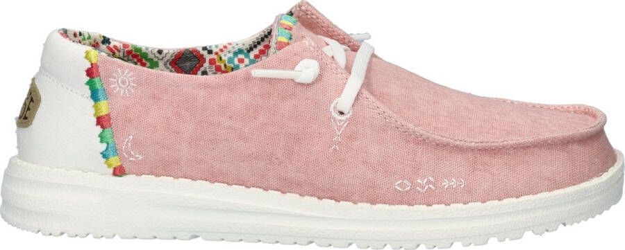 Hey Dude HEYDUDE Wendy Boho dames instapschoenen Roze