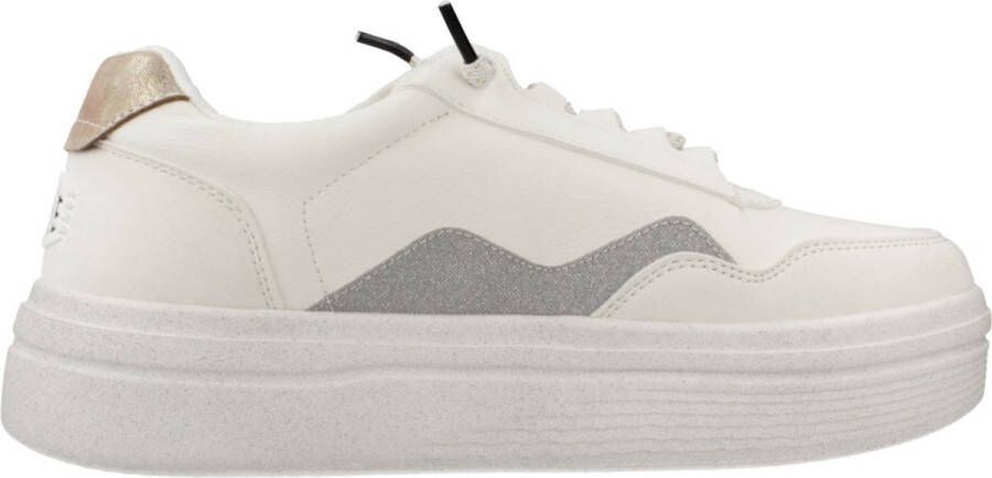 Hey Dude Metallic Lift Sneakers White Dames