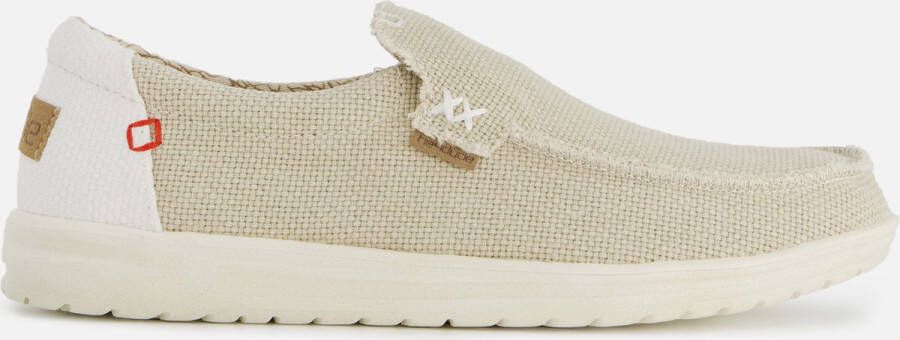 Hey Dude Mikka Braided sneakers beige Canvas Heren