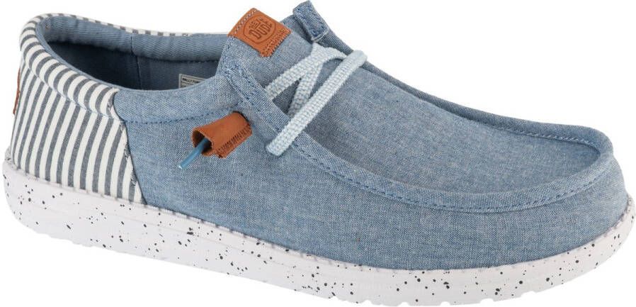 Hey Dude Wally Funk Nu Prep Mannen Blauw Sneakers