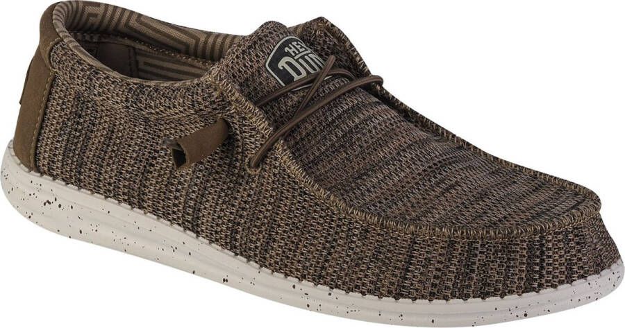 Hey Dude Wally Sox 40019-255 Unisex Bruin Sneakers