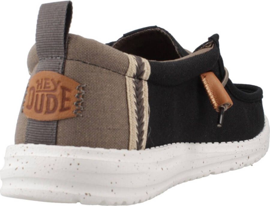 Hey Dude WALLY SUMMER LINEN Zwart