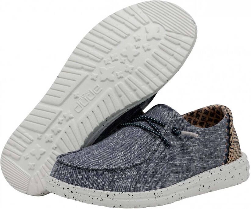 Hey Dude Wendy Chambray Geweven Schoenen Streetwear Vrouwen