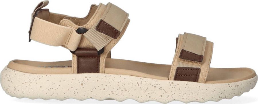 HEYDUDE Carson Sport Mode Heren Sandalen Tan White