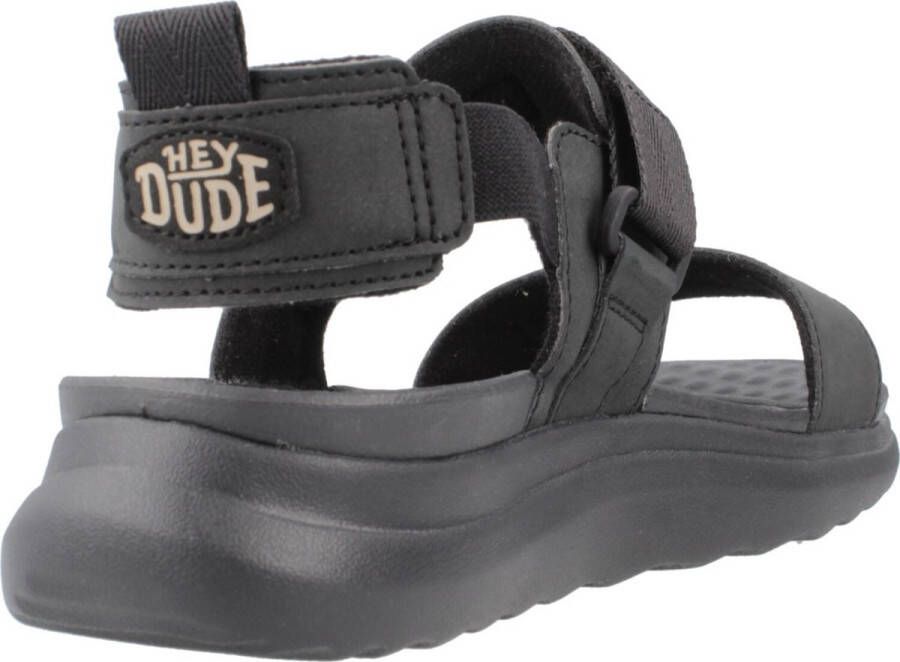 HEYDUDE Collins Mono Sport Dames Sandalen Black Black