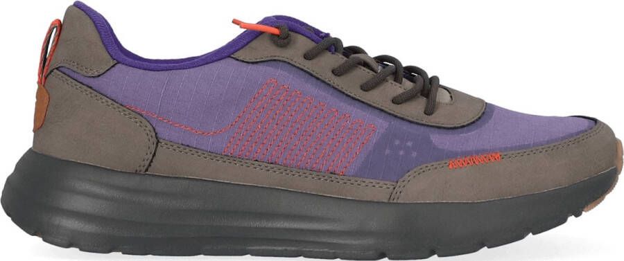 HEYDUDE Sirocco Alta Hype Heren Sneakers Grey Purple